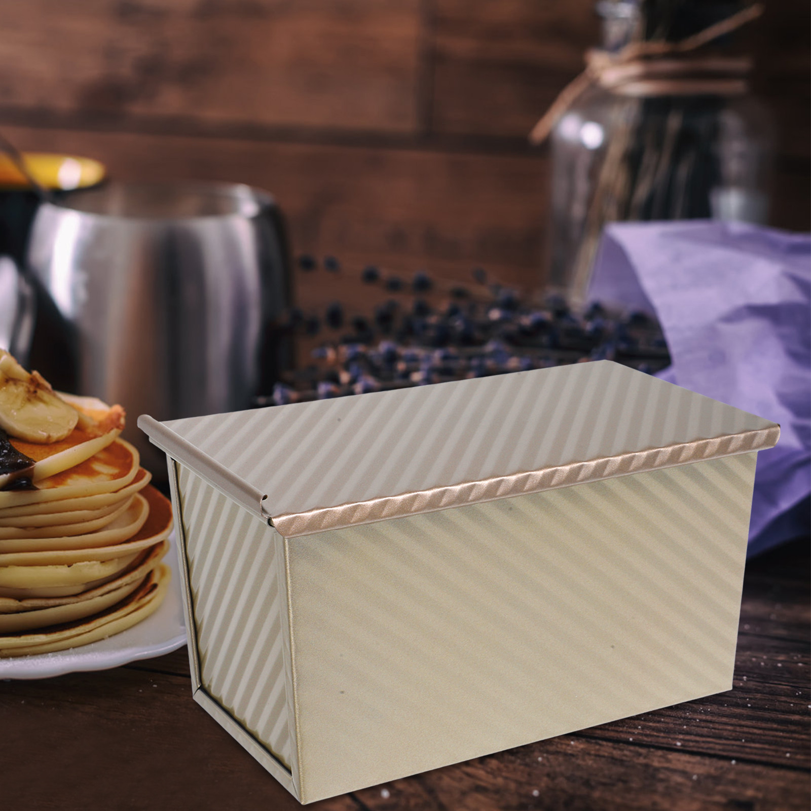 Kitchen Baking Pans - Металлическая форма для выпечки тостов, прямоугольная