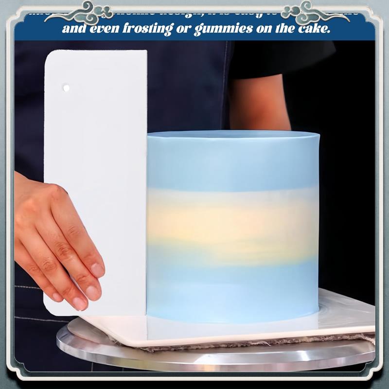 Fondant Smoother Set - Набор прочных скребков для торта, профессиональный