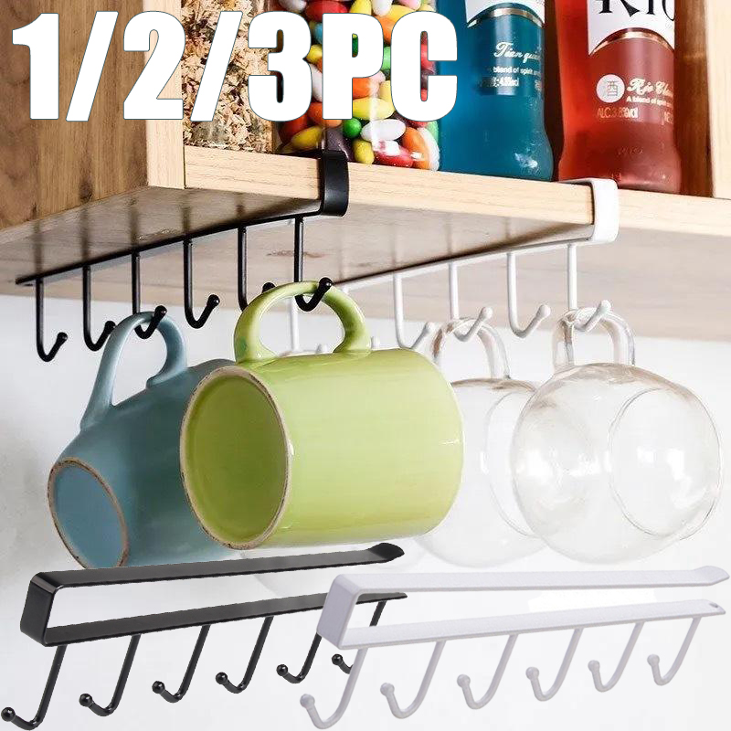 Kitchen Zo - 1/2/3 шт., 6 крючков, стеллаж для