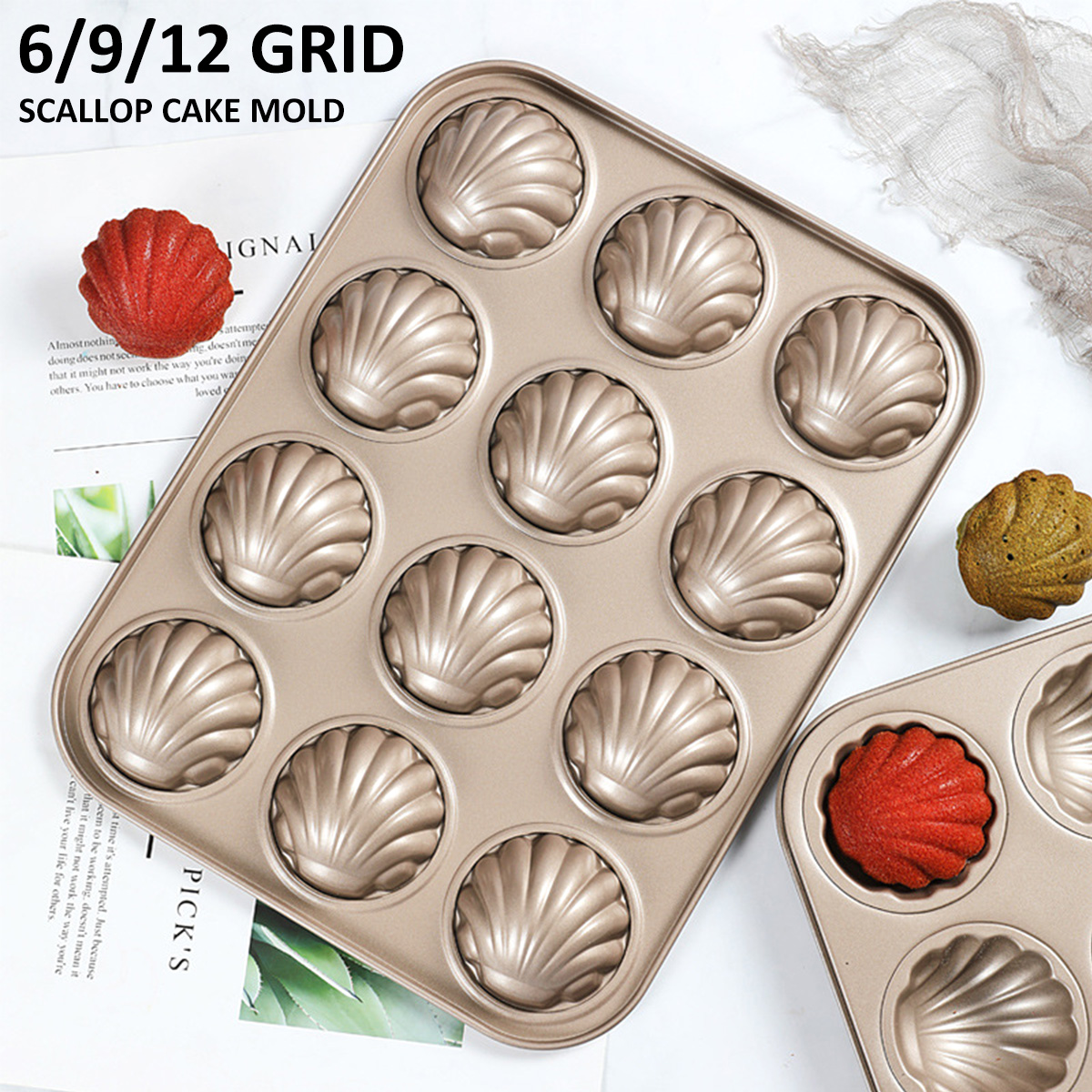 Kitchen Baking Utensil - Форма Madeleine в форме ракушки, форма