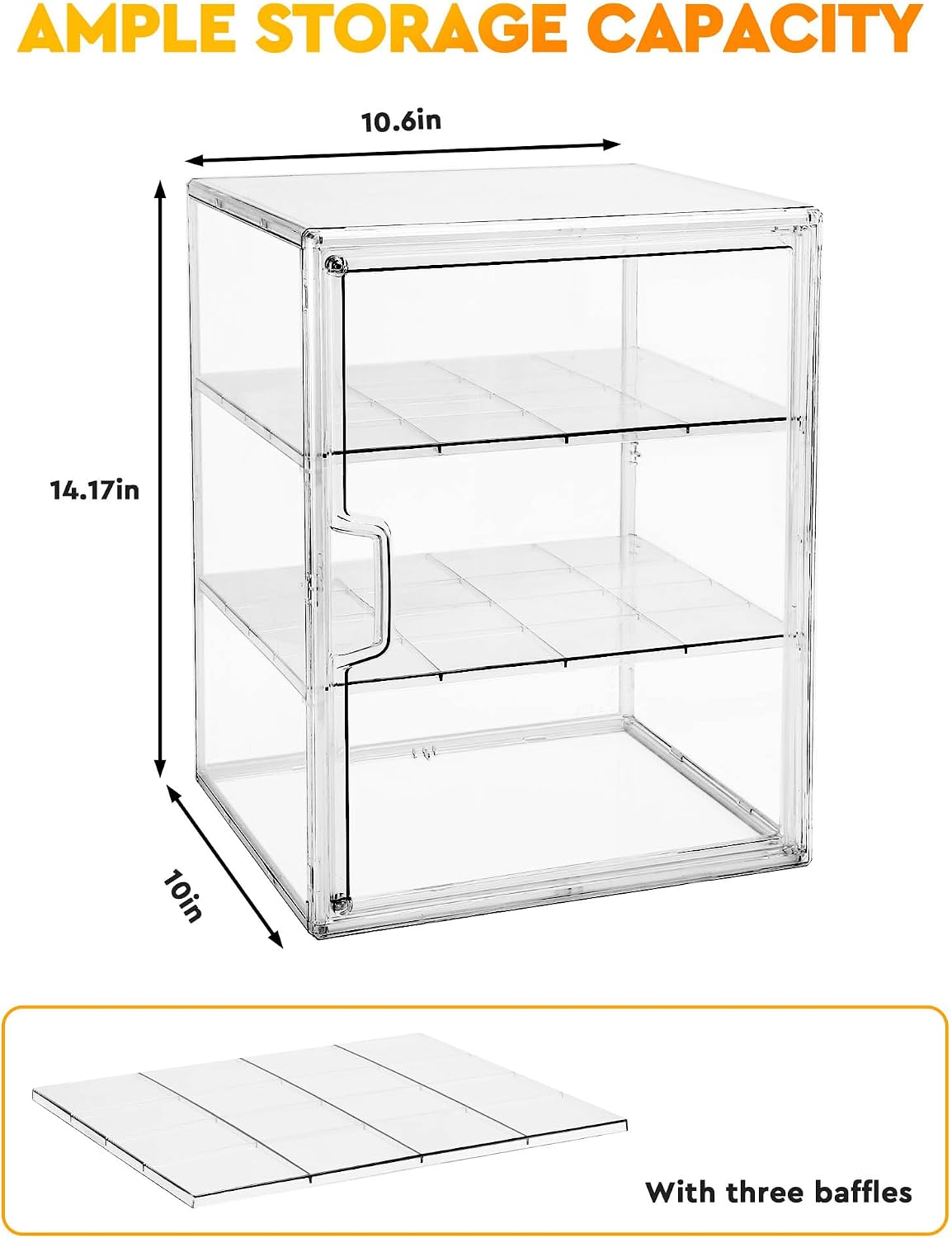 Витрина для выпечки, хлебница  – обзор и цена Kitchen Baking Tray Storage