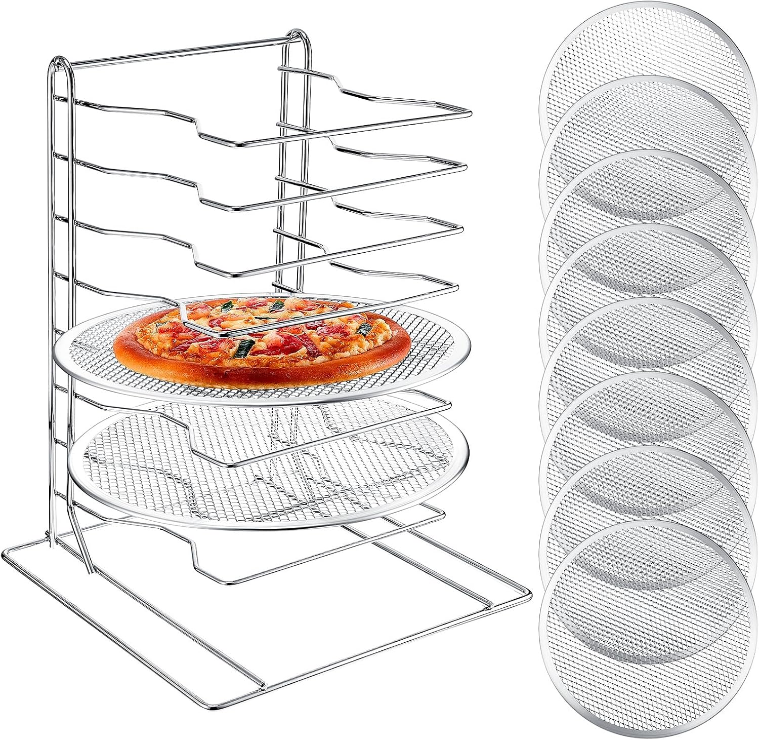 Подставка для пиццы с 8 ярусам – обзор и цена Kitchen Baking Pans