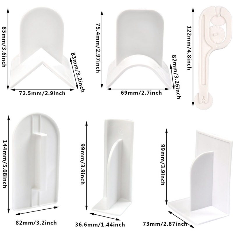 Гладкая помадка для торта, мас – обзор и цена Fondant Smoother Set