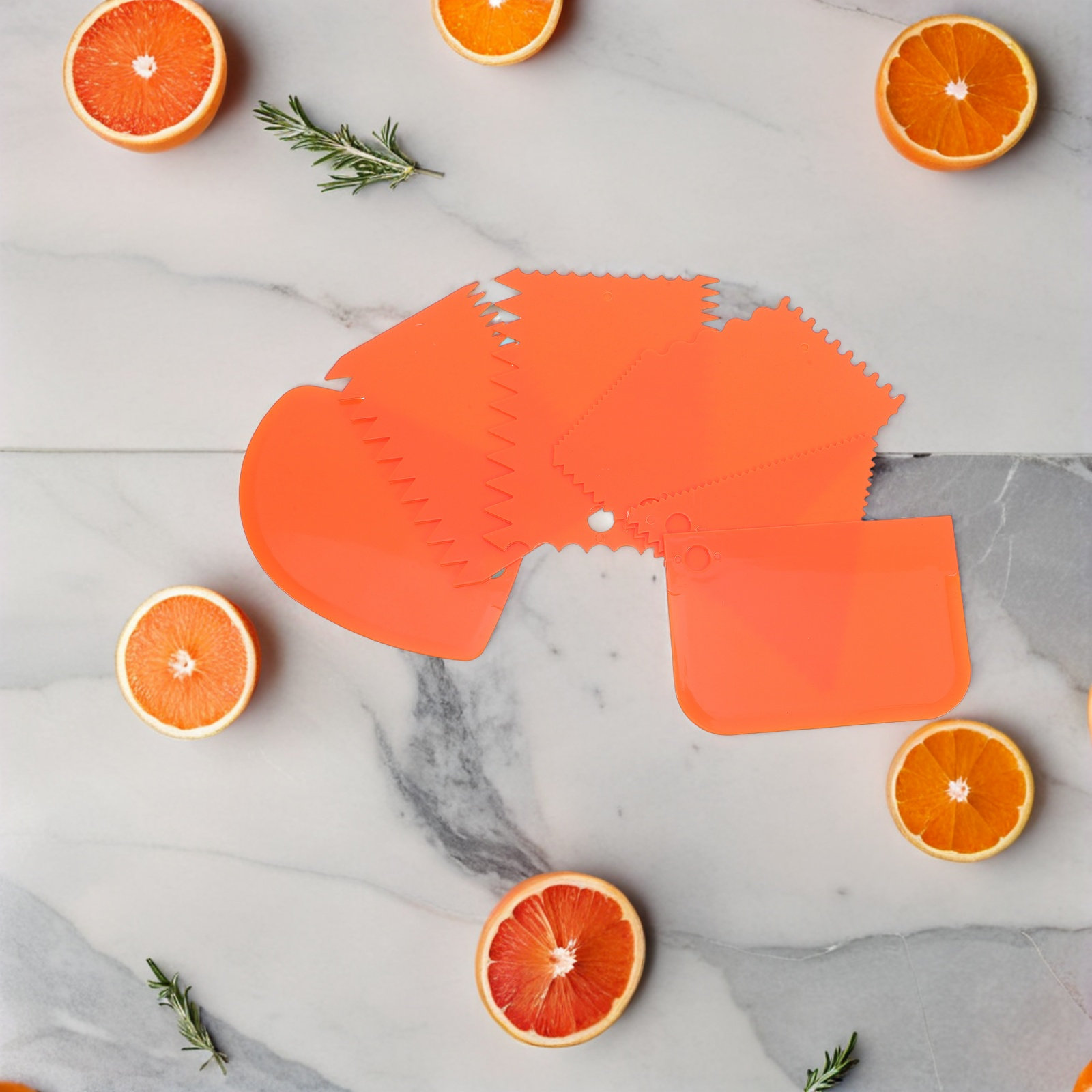 Набор из 6 штук: гребни для то – обзор и цена Fondant Smoother Set
