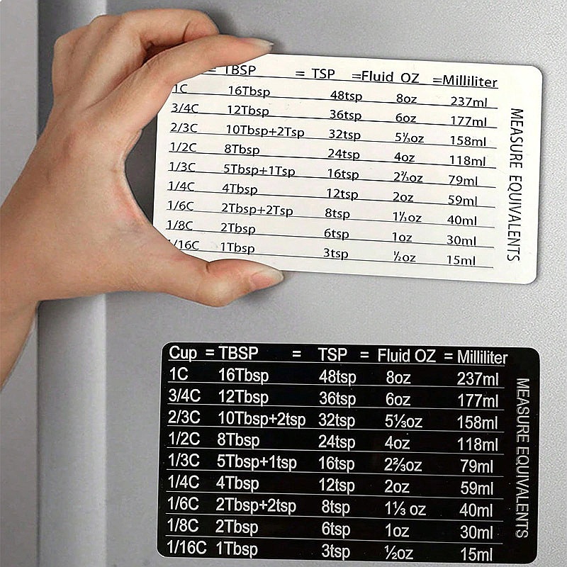 Магнитная таблица для измерени – обзор и цена Kitchen Baking Conversion Chart