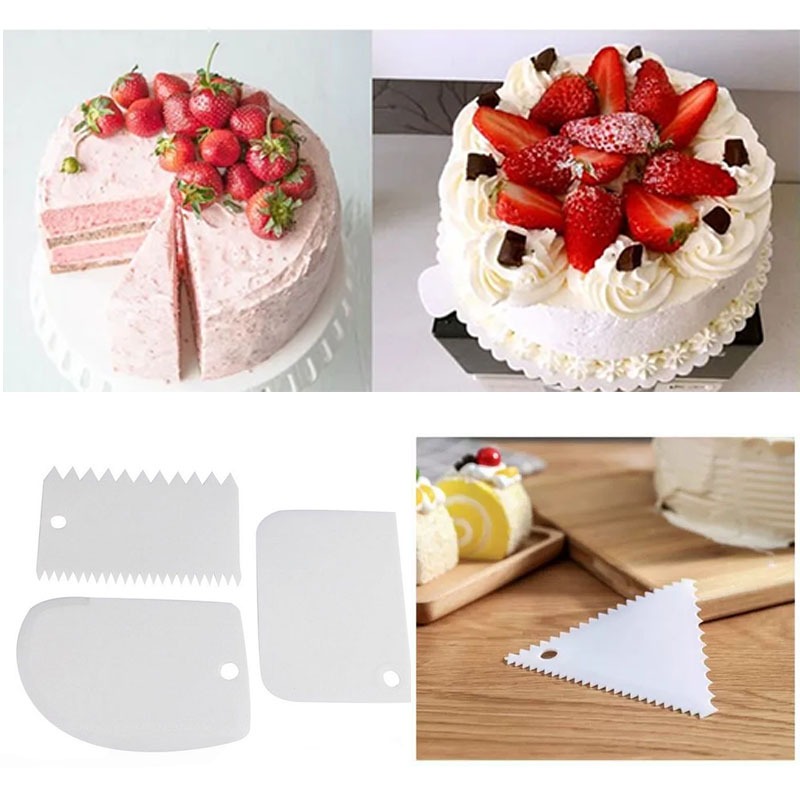 Набор пластиковых скребков для – обзор и цена Fondant Smoother Set