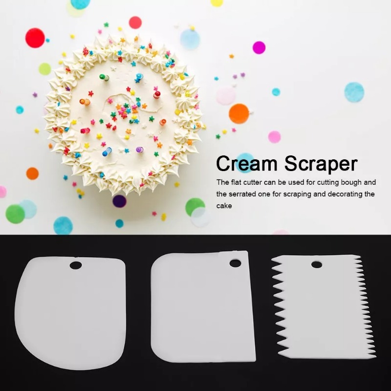 Набор пластиковых скребков для – обзор и цена Fondant Smoother Set