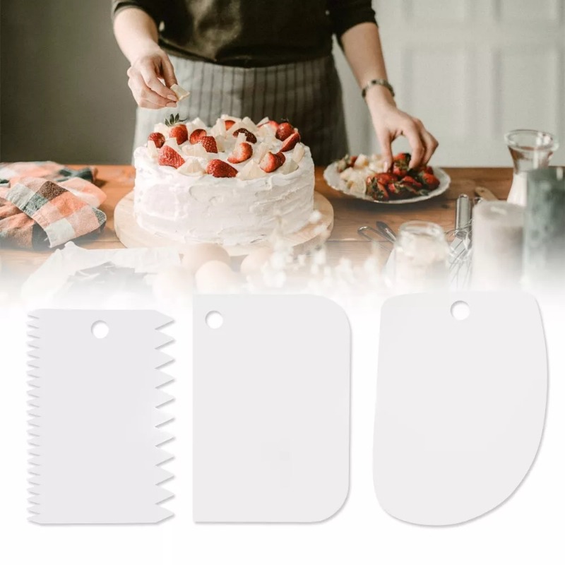 Набор пластиковых скребков для – обзор и цена Fondant Smoother Set