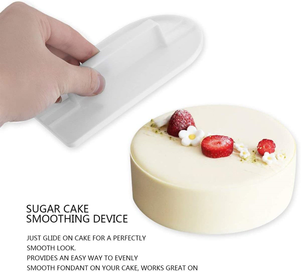 Скребок для торта, более гладк – обзор и цена Fondant Smoother Set