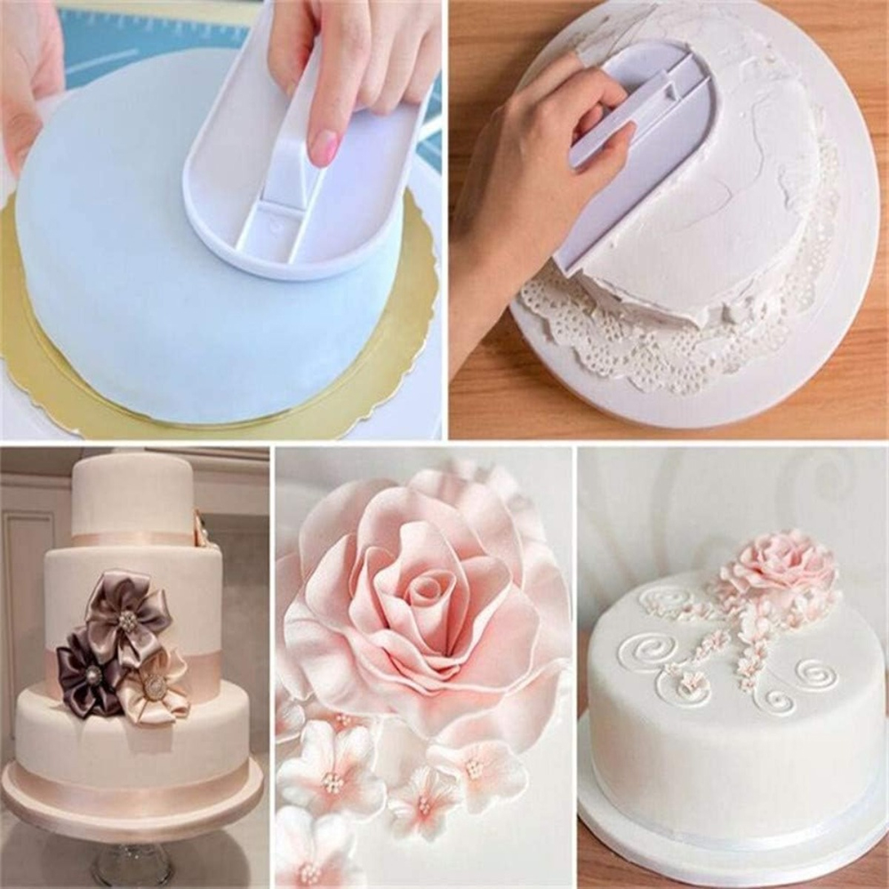 Пластиковая гладкая машина для – обзор и цена Fondant Smoother Set