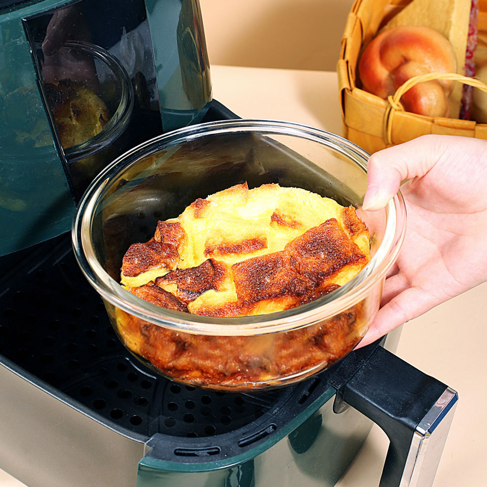 2 шт. термостойких стеклянных  – обзор и цена Kitchen Baking Bowls
