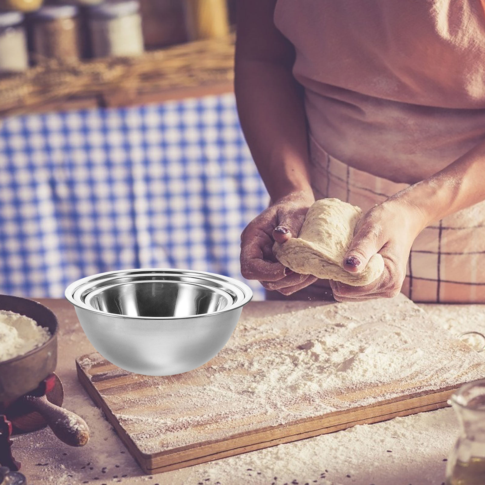 Набор из 3-х больших мисок из  – обзор и цена Kitchen Baking Bowls