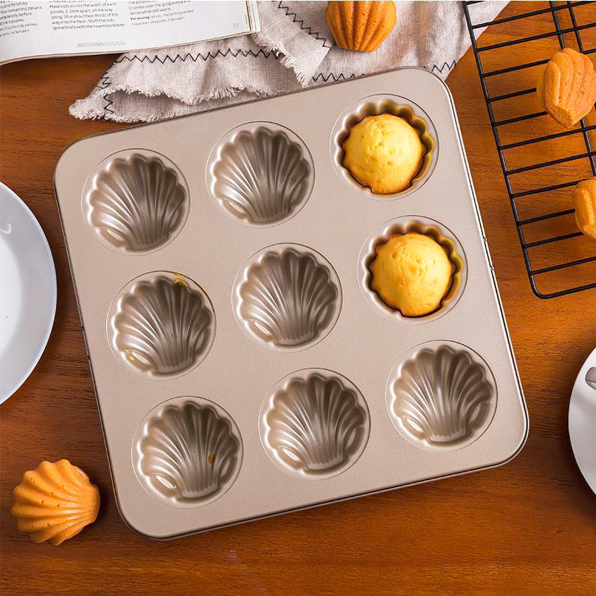 Форма Madeleine в форме ракушк – обзор и цена Kitchen Baking Utensil